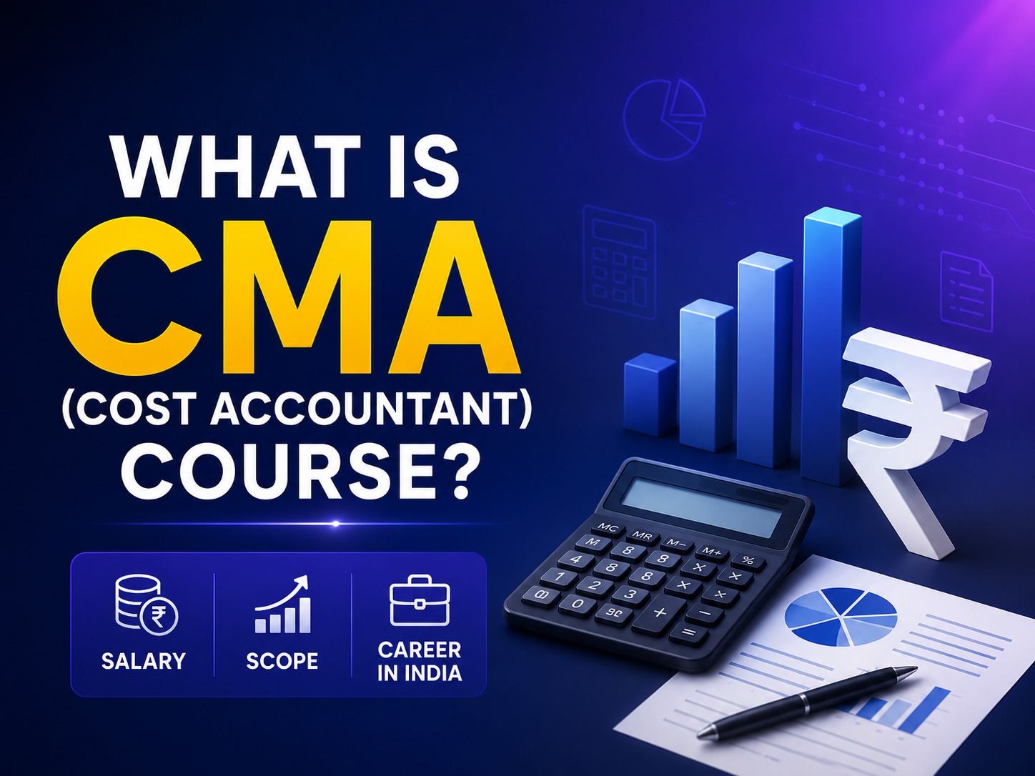 What is CMA (Cost Accountant) Course? Salary, Scope & Career in India